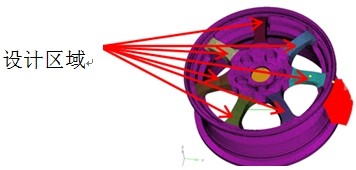 汽车轮毂的拓扑优化设计的图3